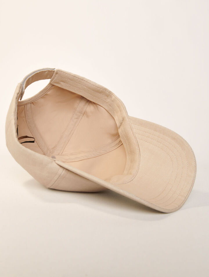 Gorra de lino