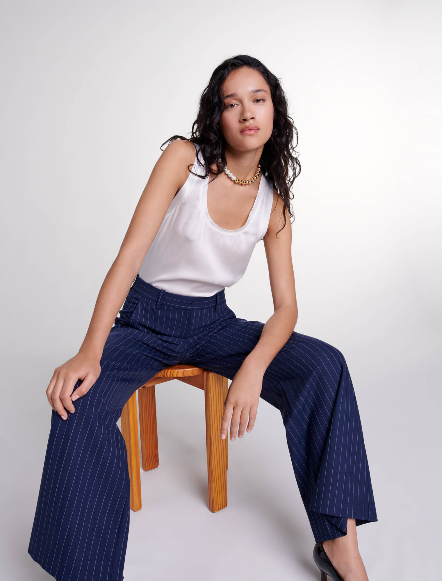 Pantalón a rayas 