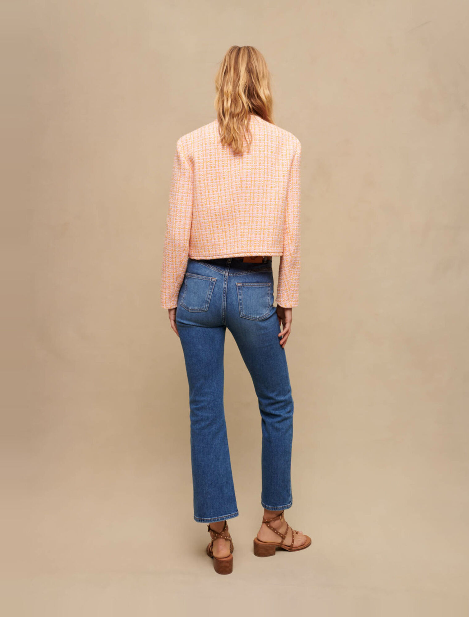 Chaqueta de tweed