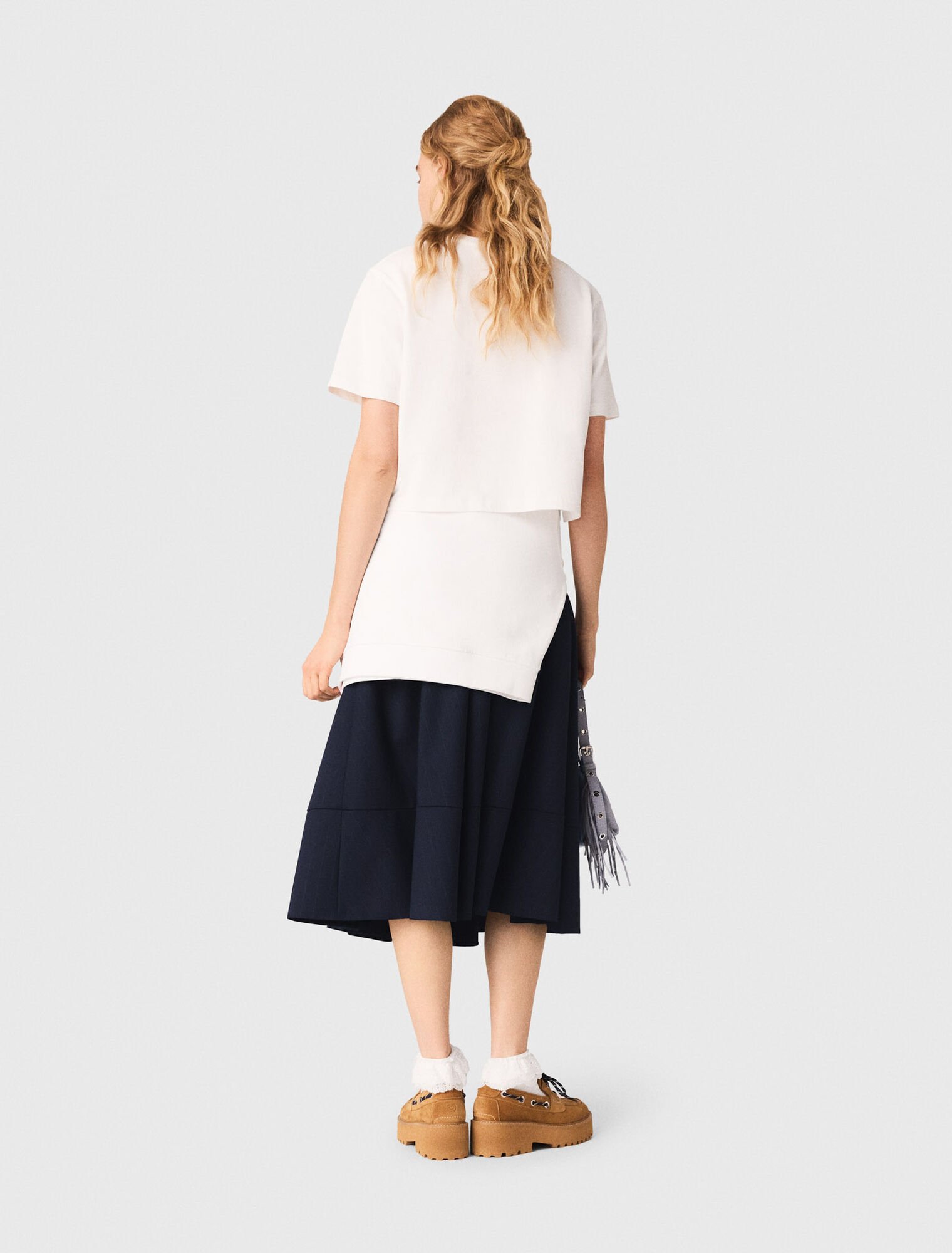 Camiseta con estampado marinero