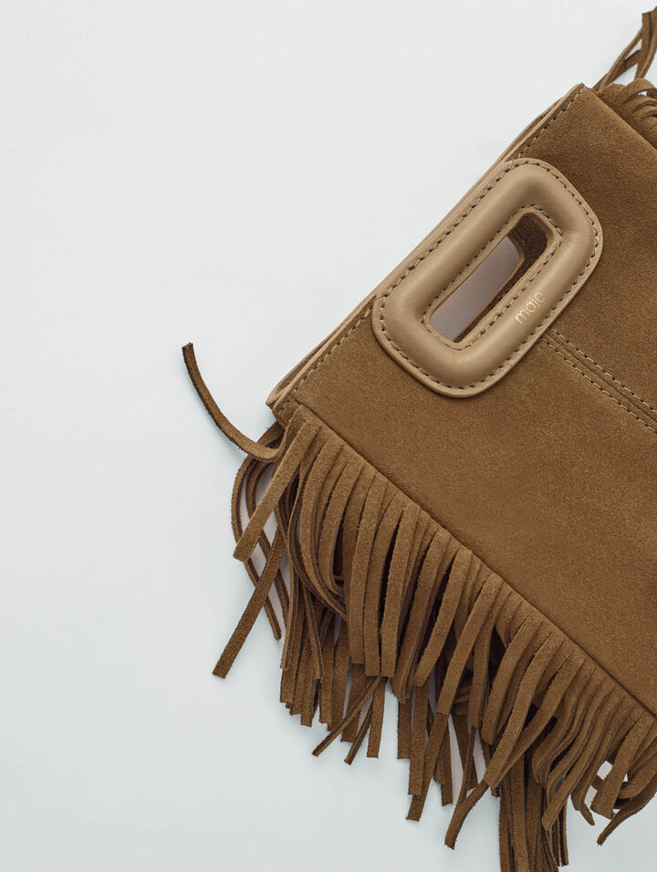 Bolso mini M de piel