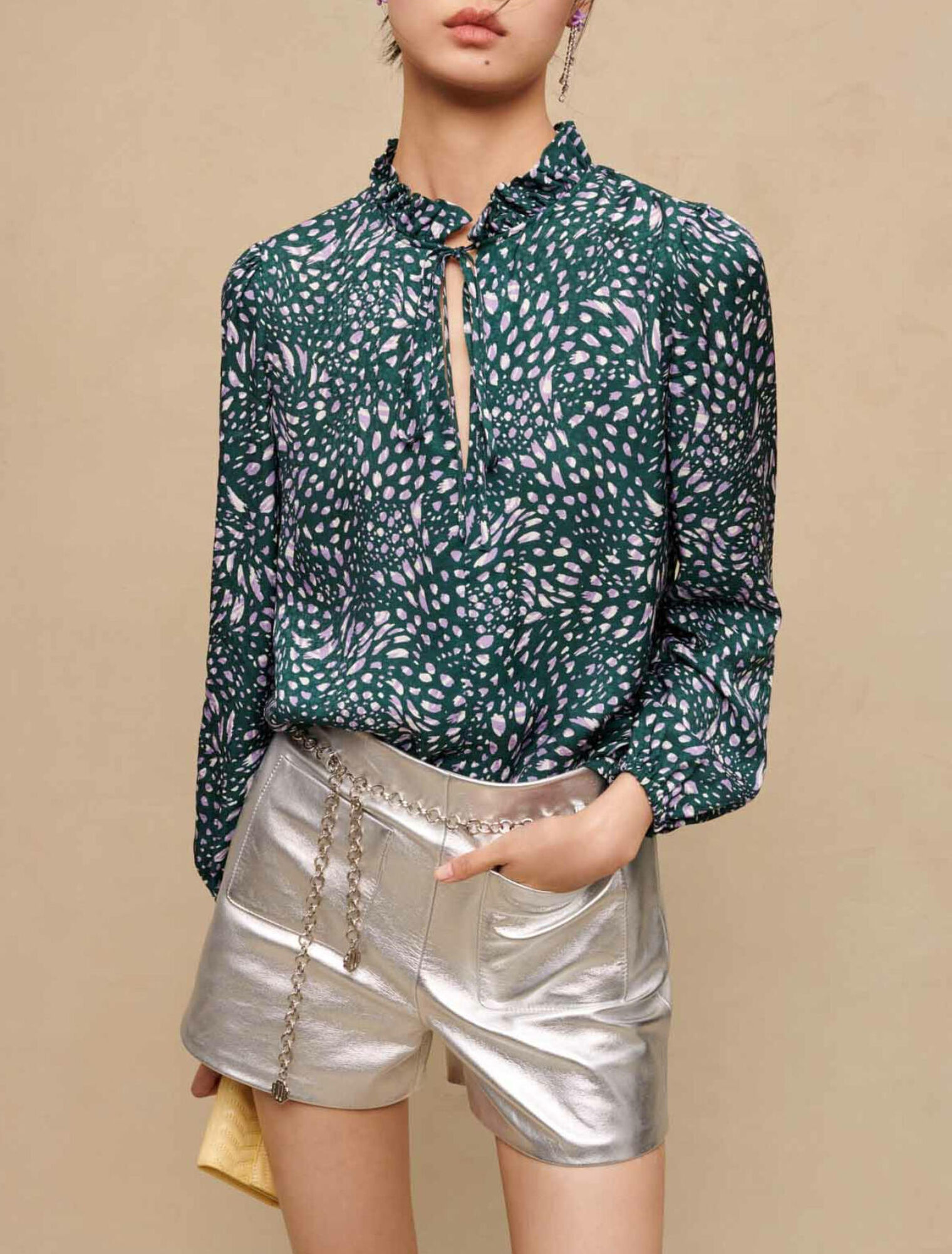 Blusa estampada