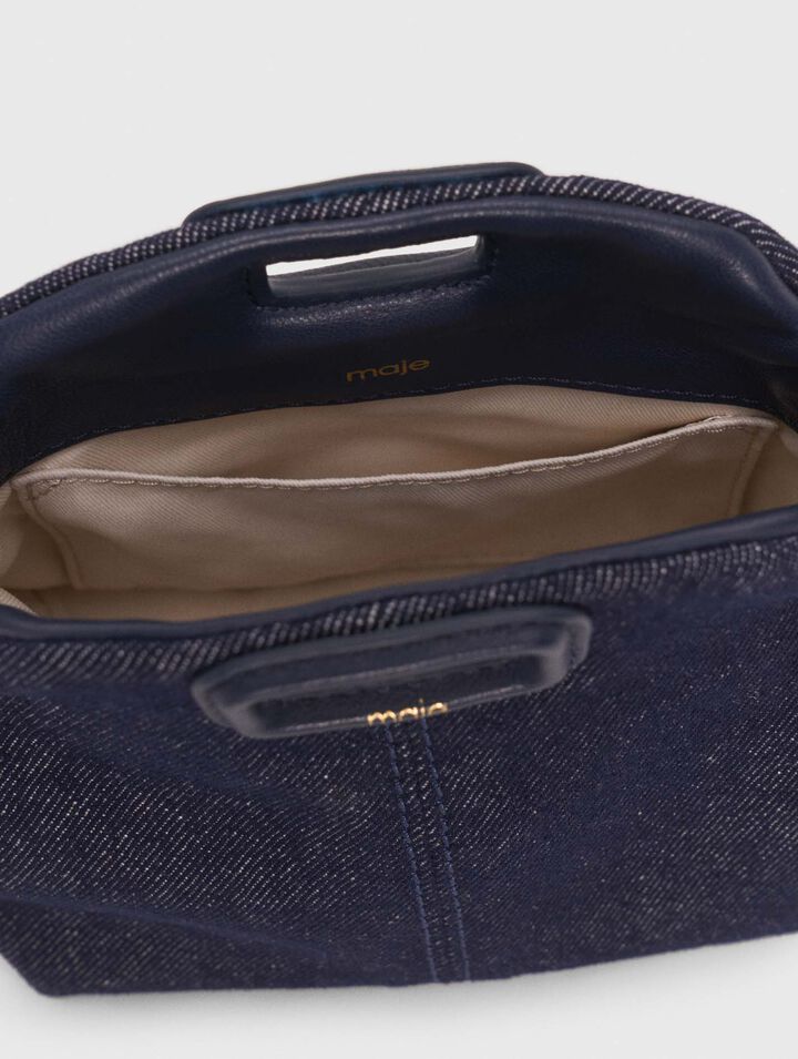 Bolso Miss M micro de denim