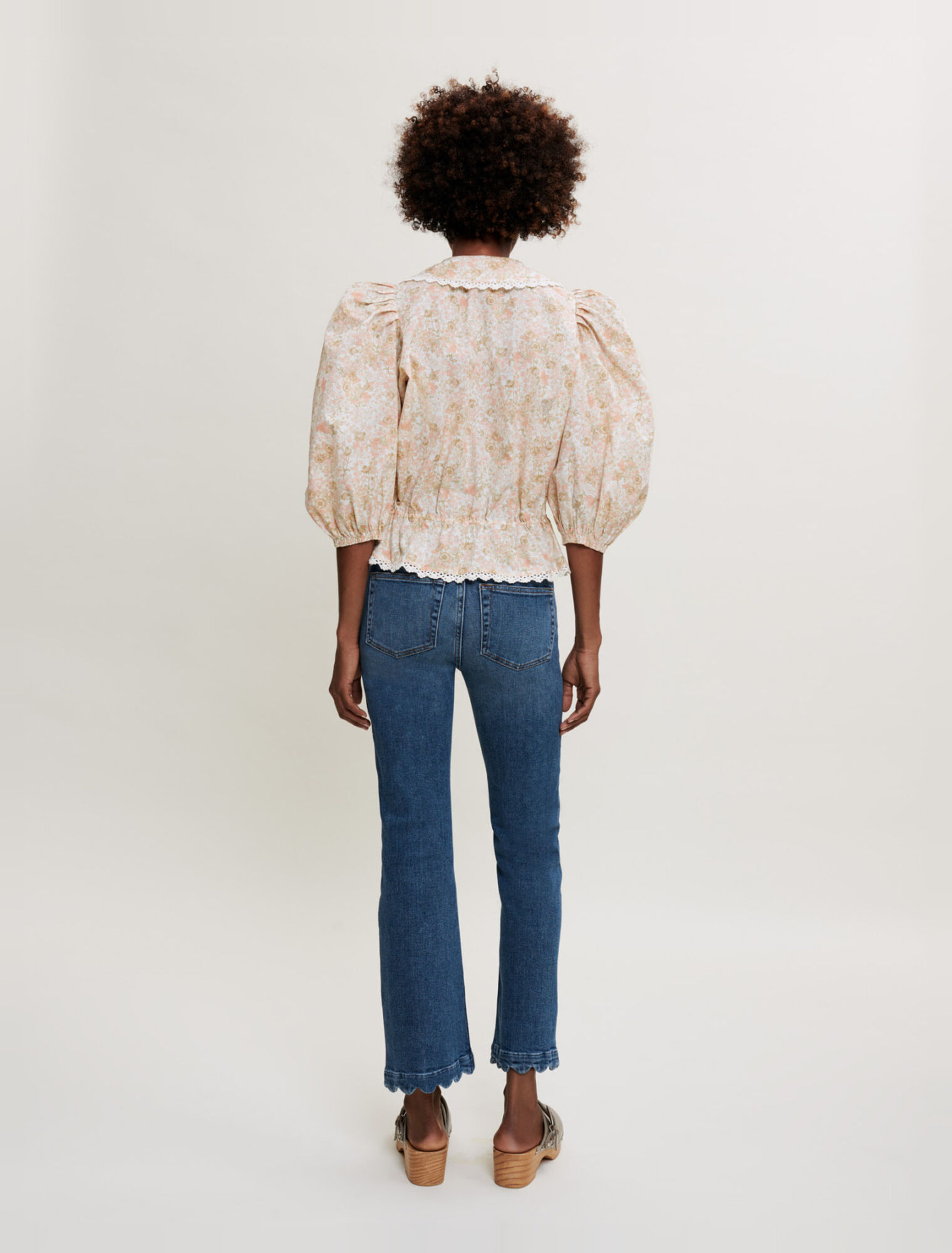 Camisa de algodón con estampado