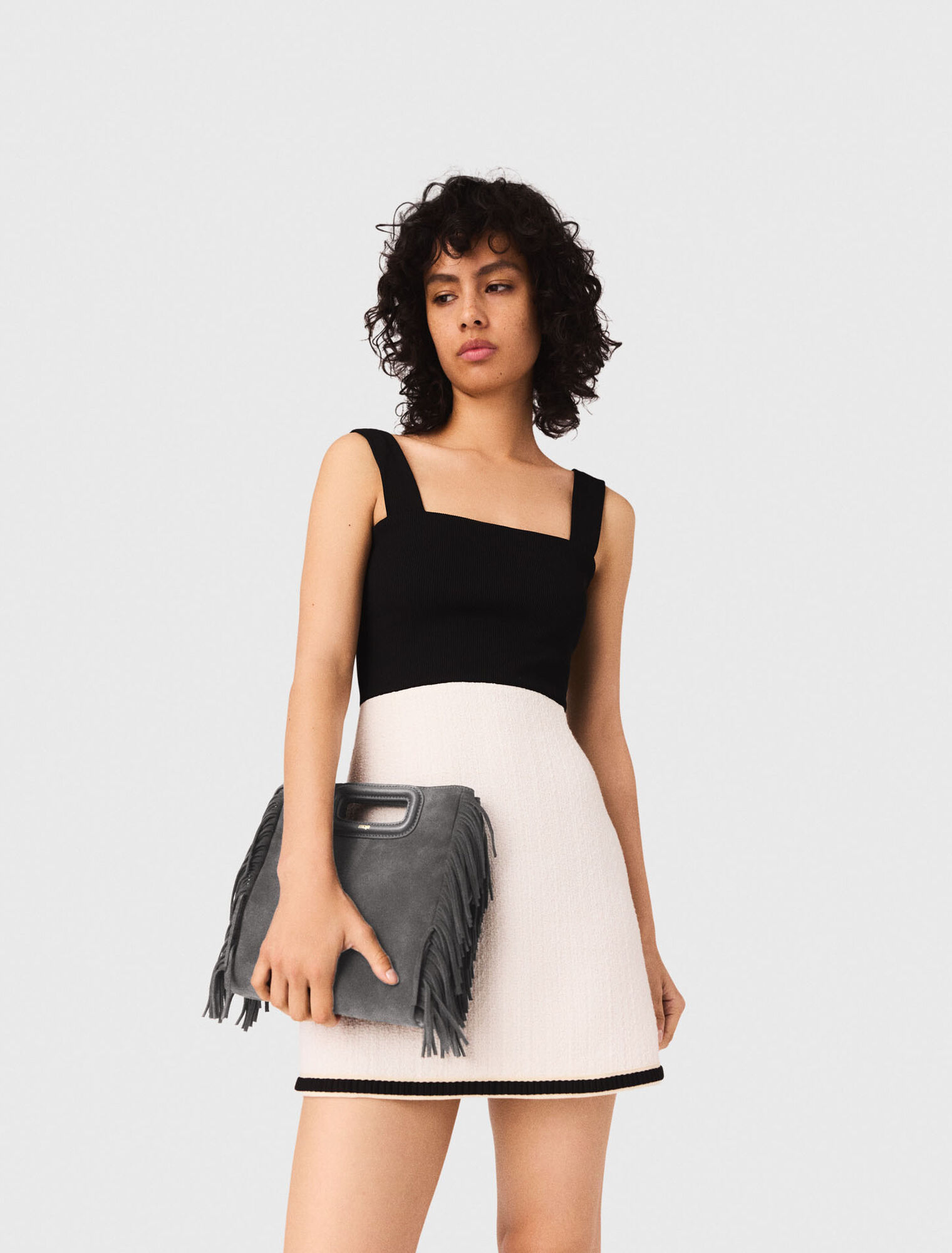 Bolso M de ante