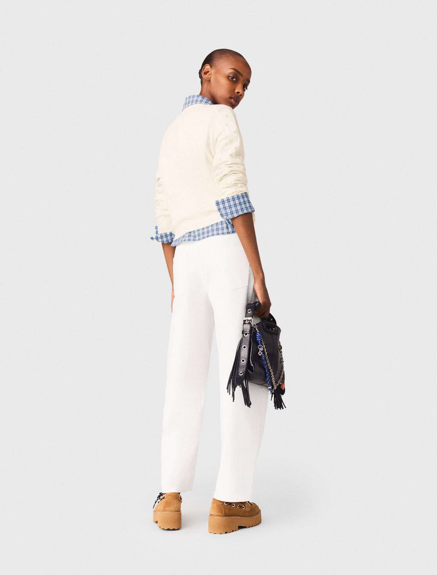 C&aacute;rdigan con strass delantero