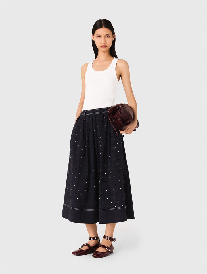 Camiseta de tirantes acanalada