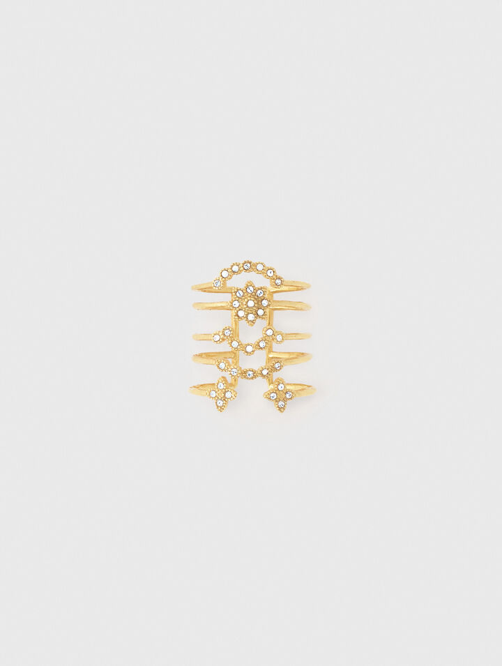 Anillo precioso del día de la semana