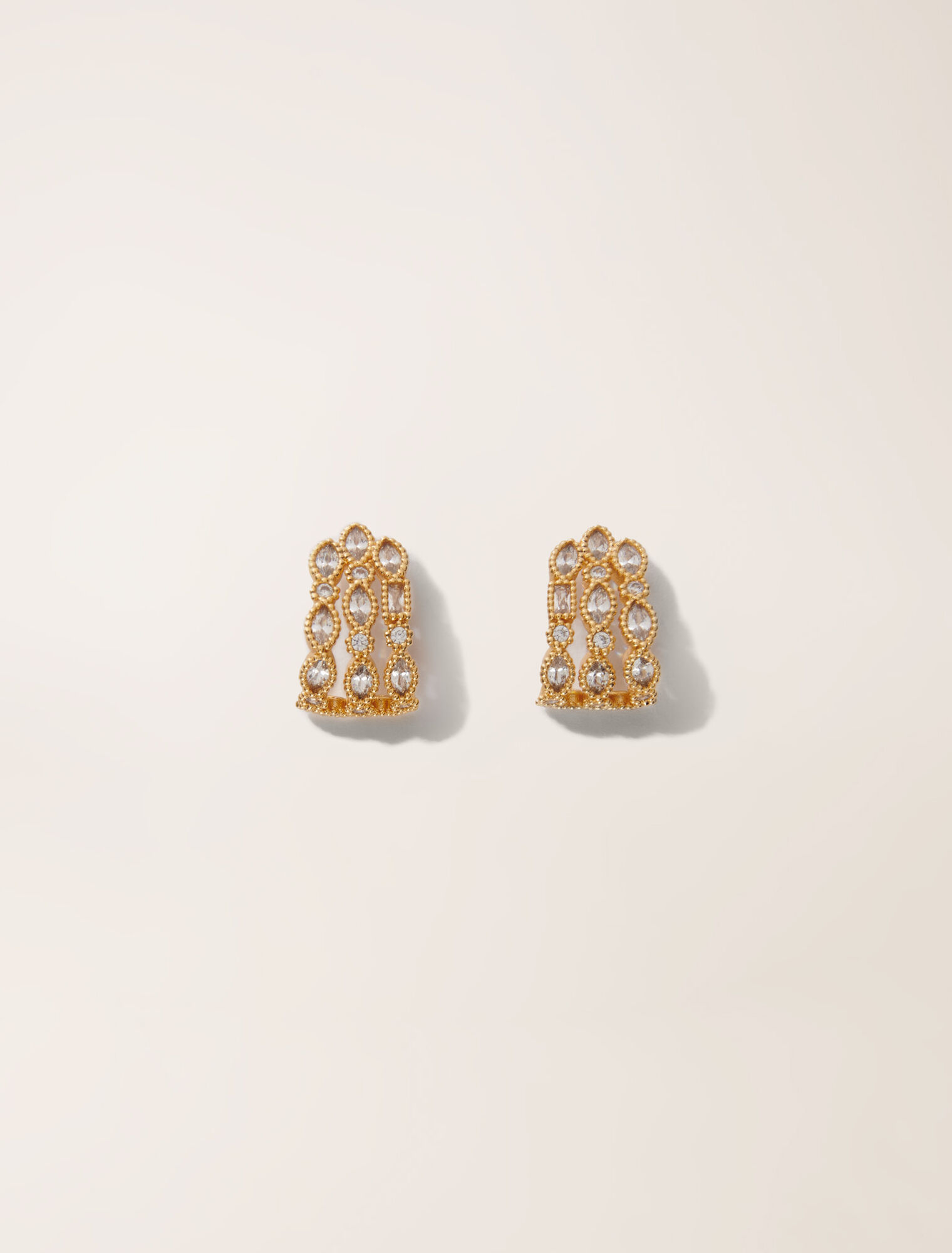 Pendientes con brillantes