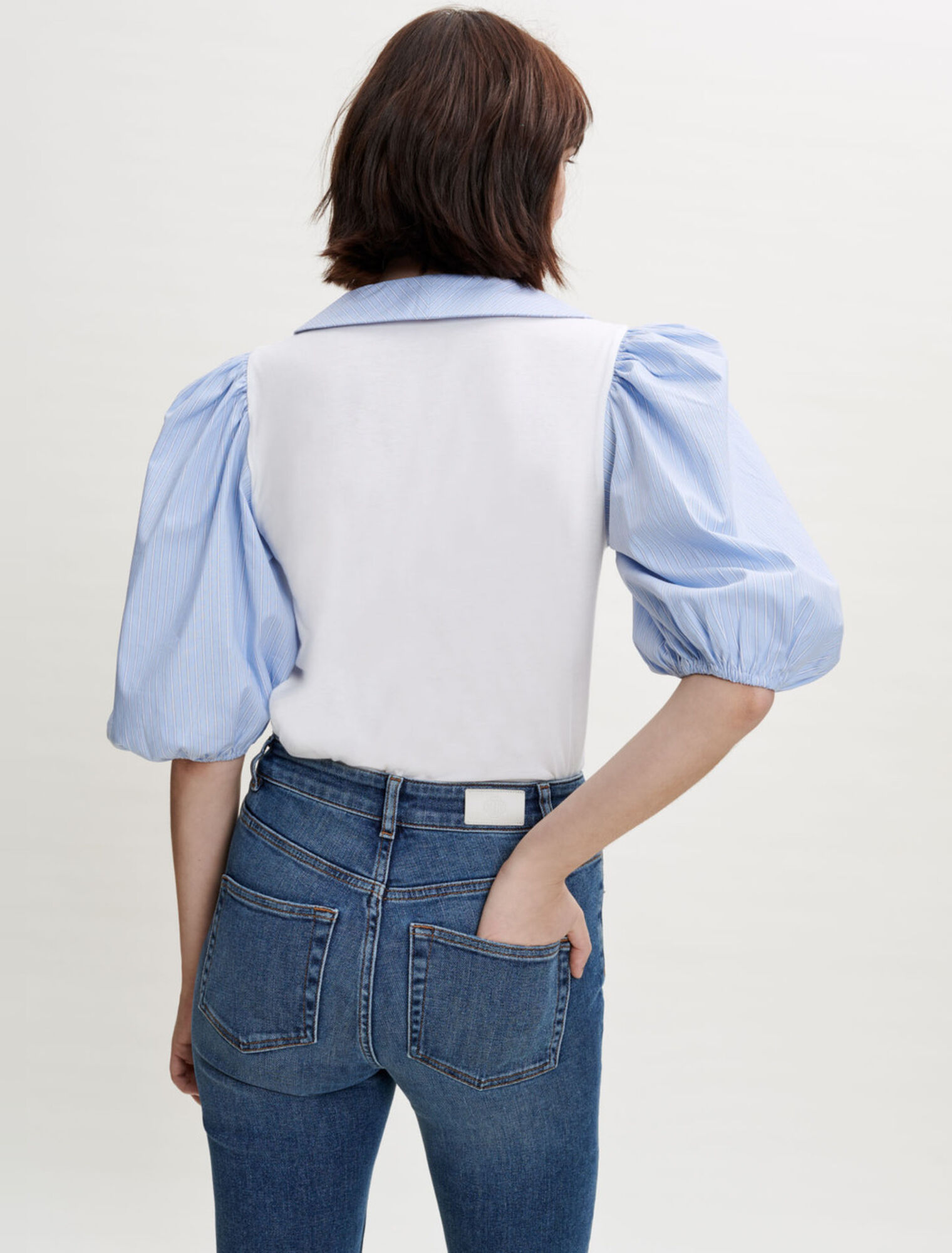 Camiseta mixta con cuello
