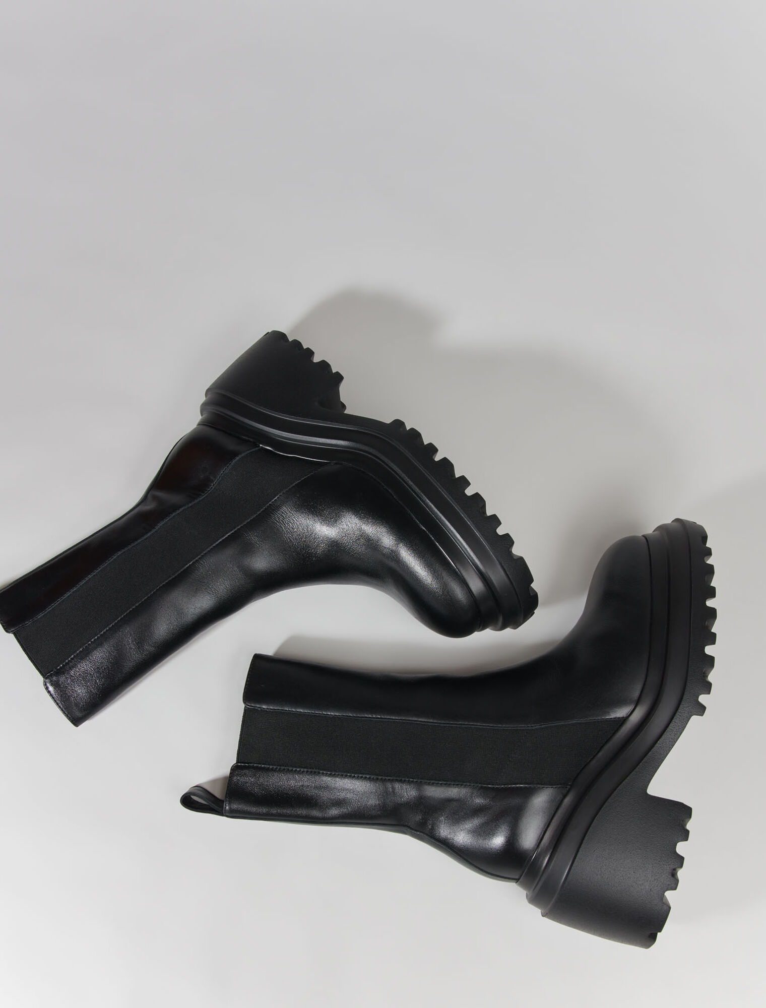 Botines de piel