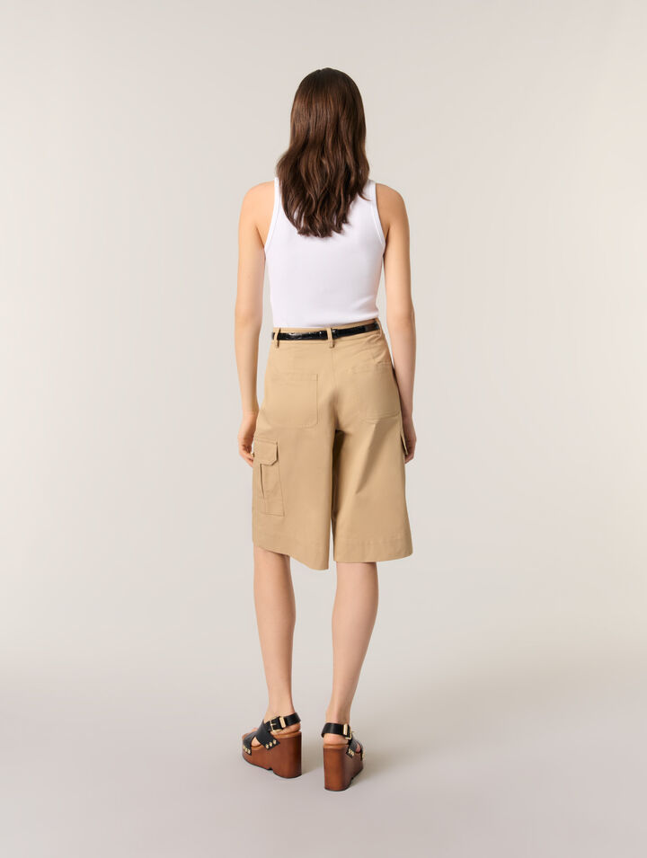 Bermudas de algodón