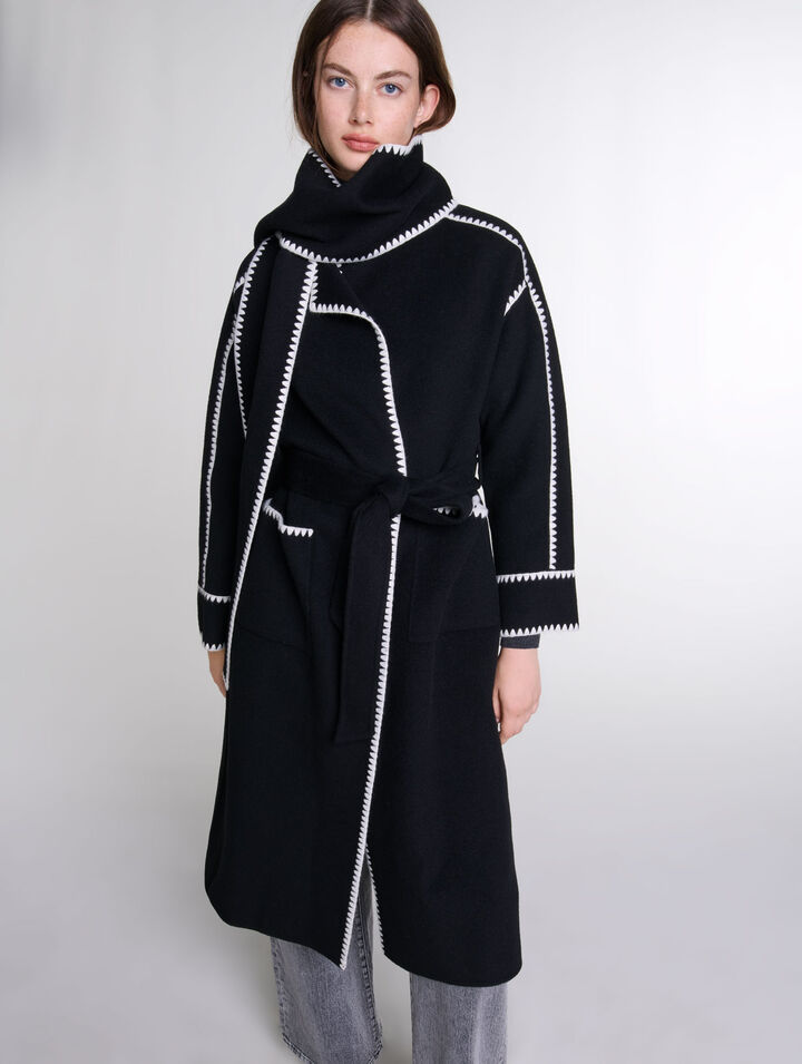 Abrigo bicolor reversible
