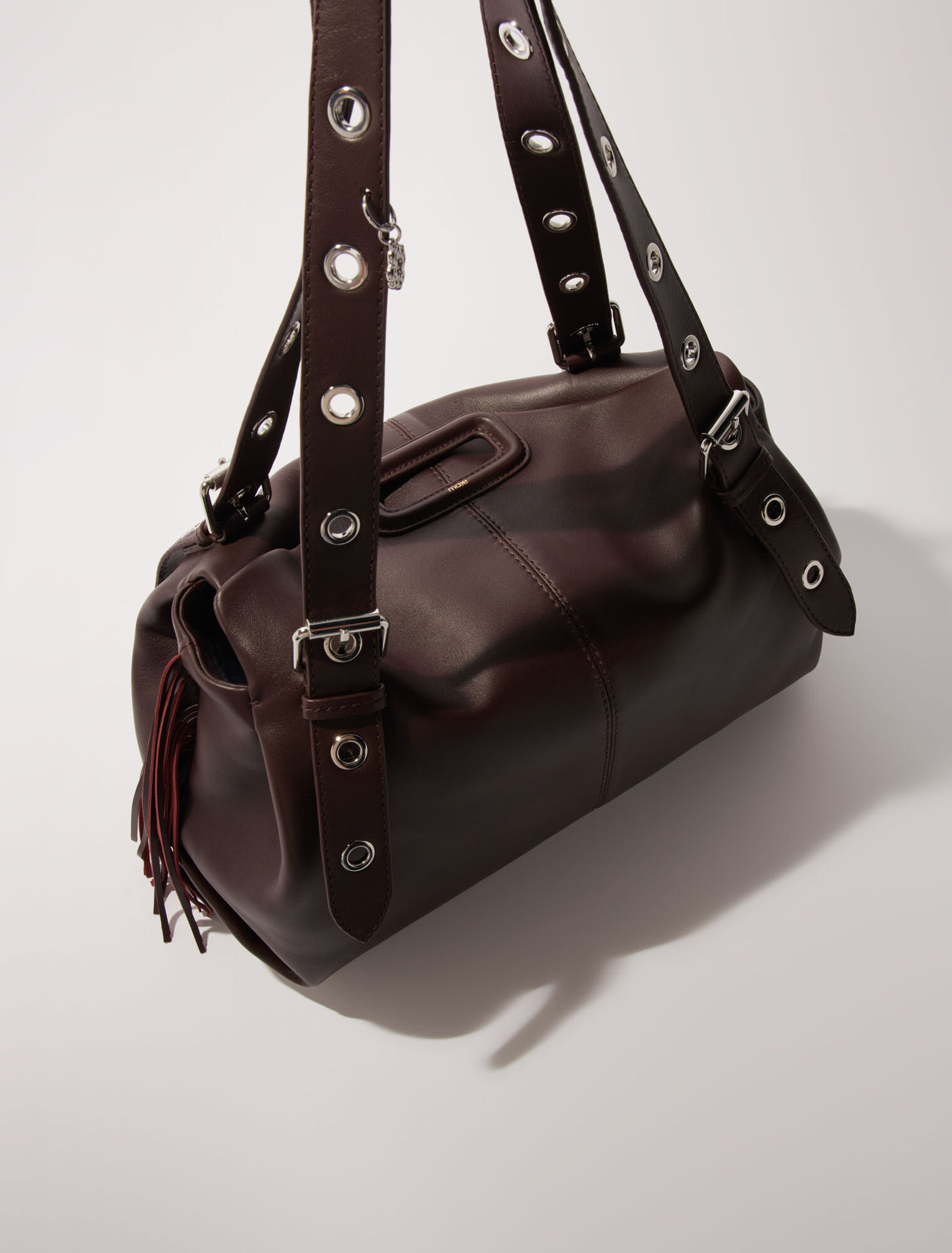 Bolso Miss M XL de cuero liso