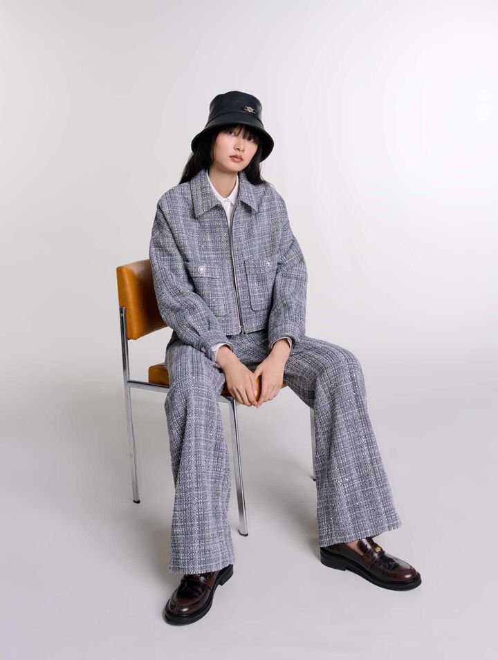 Pantalón de tweed