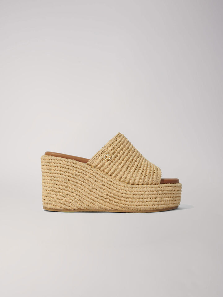 Chinelas con plataforma