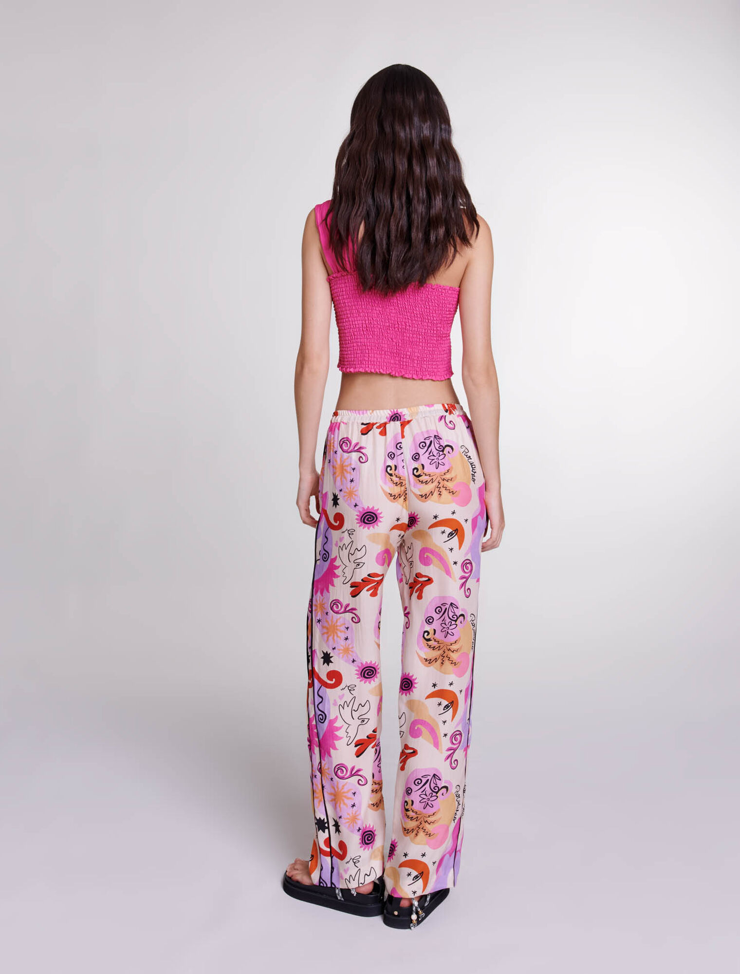 Pantalón de seda