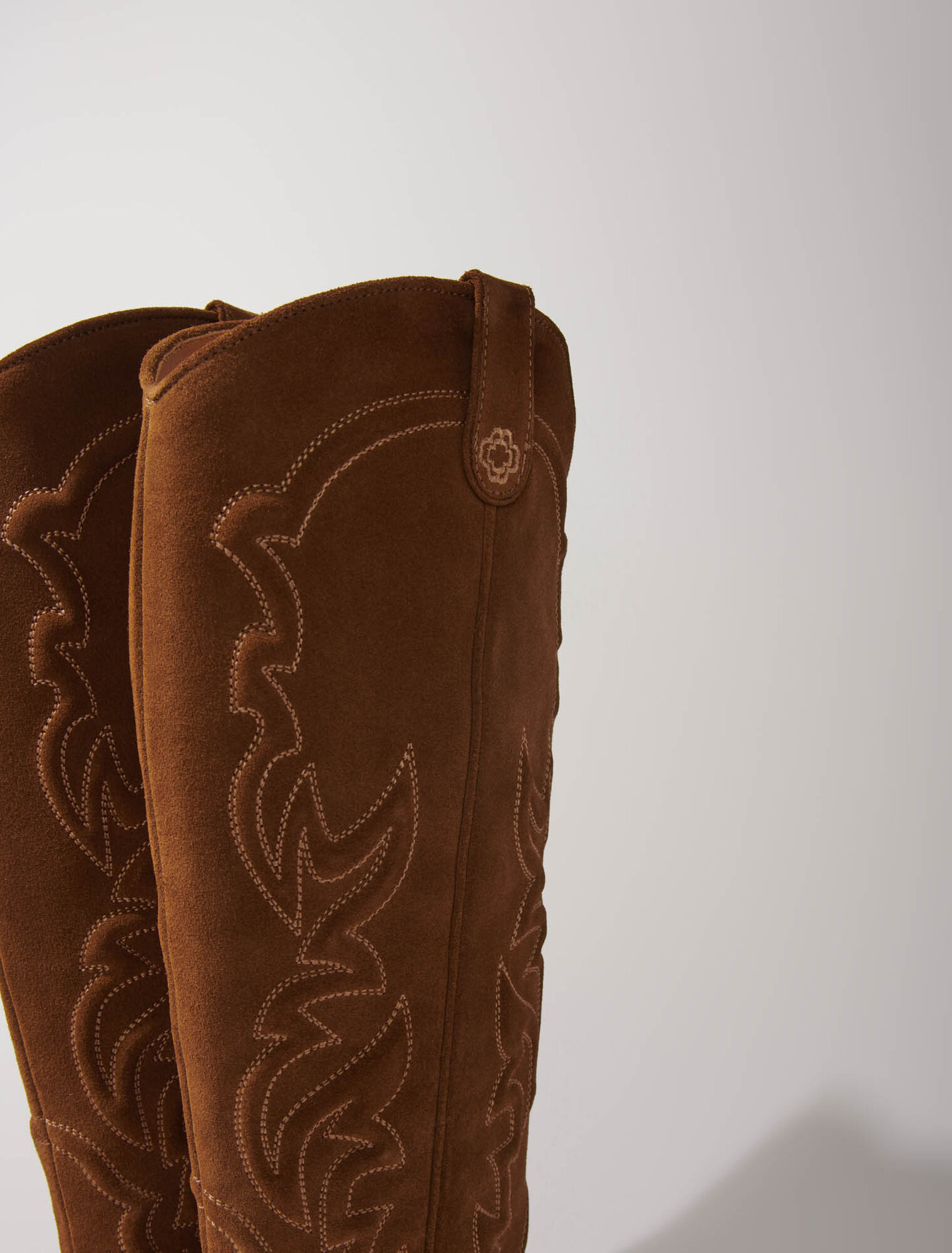 Botas cowboy de ante