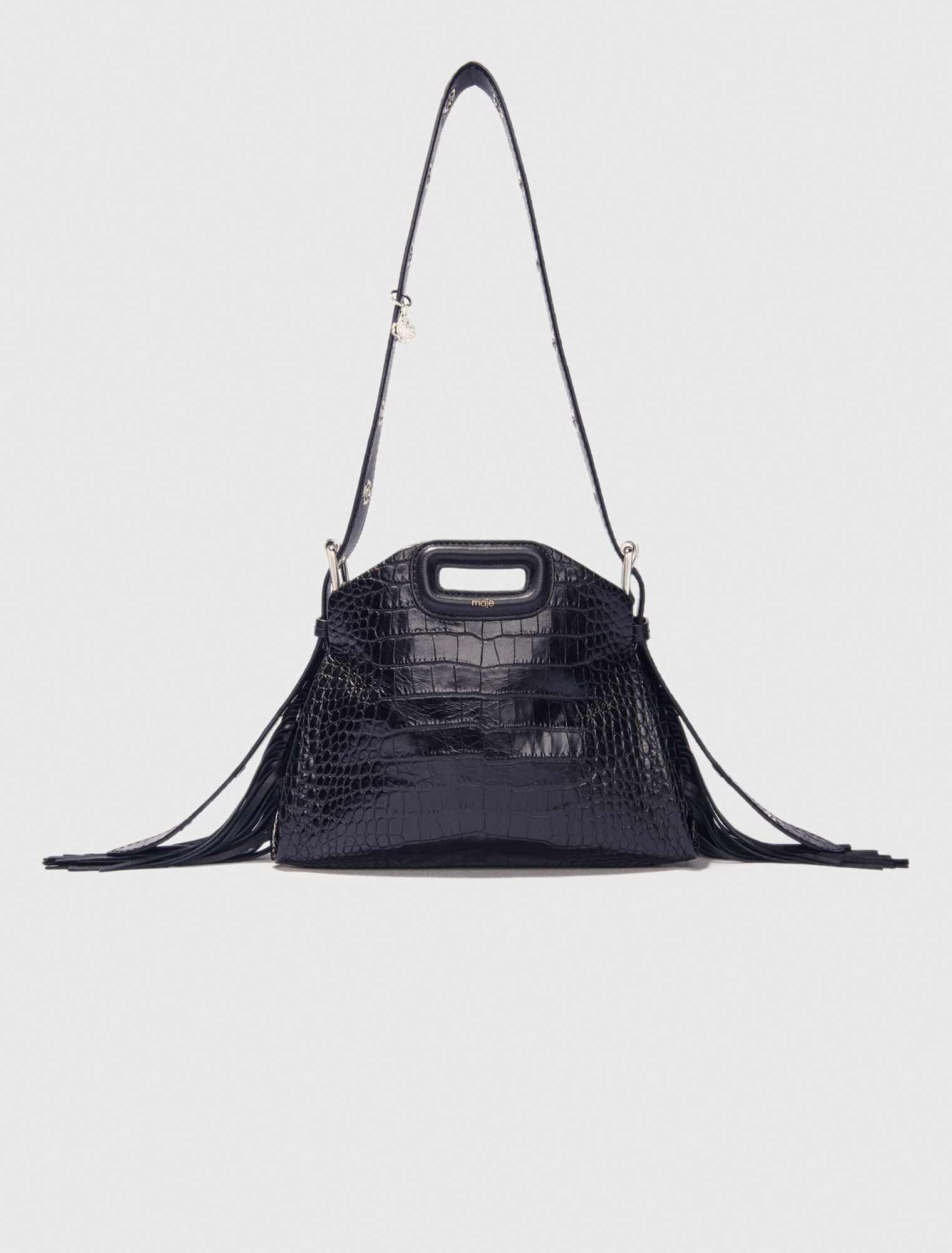 Bolso Miss M mini de piel repujada