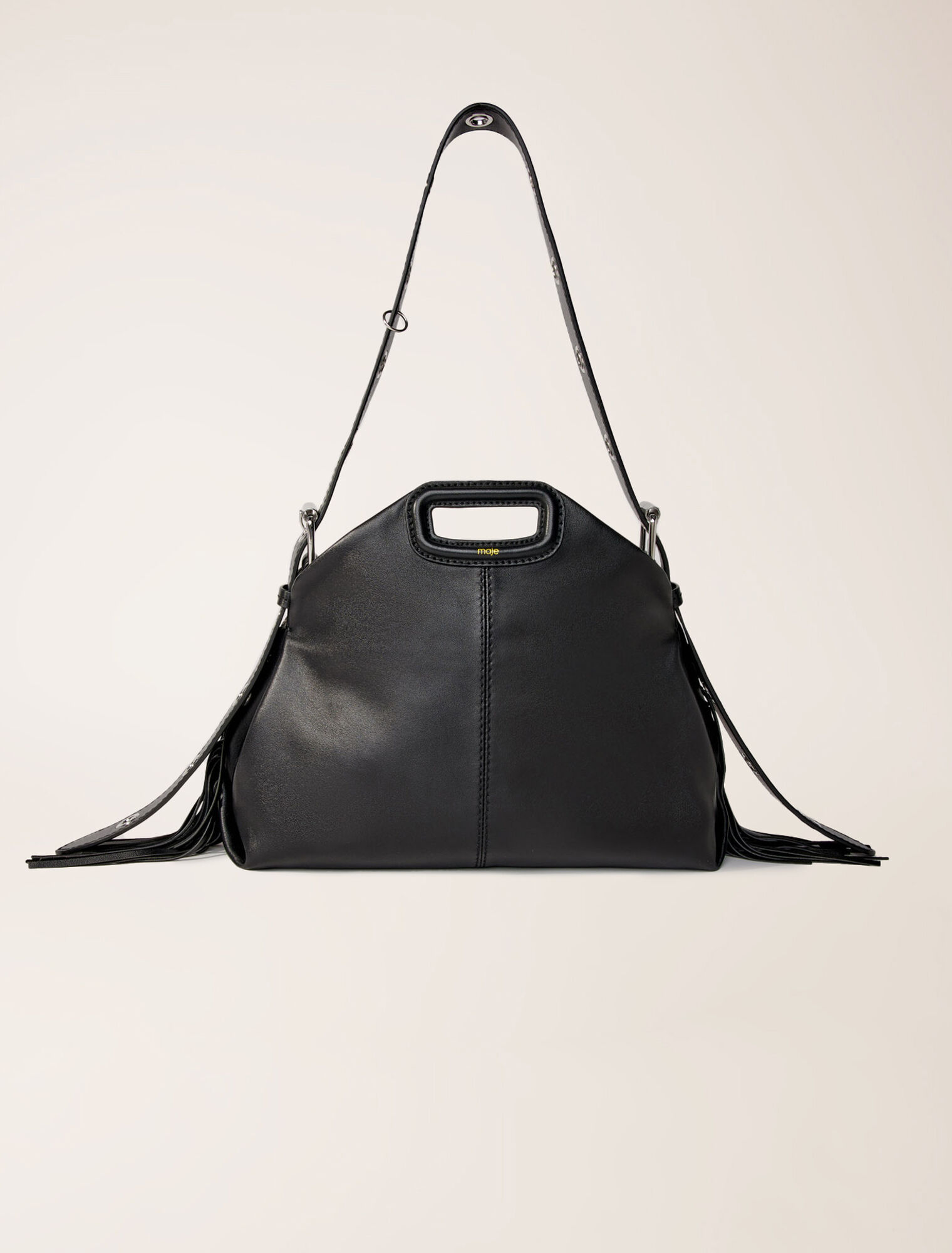 Bolso Miss M de cuero liso