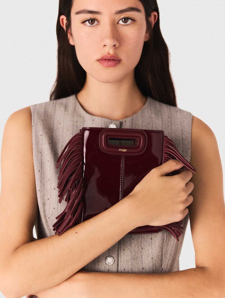 Bolso Miss M de cuero liso