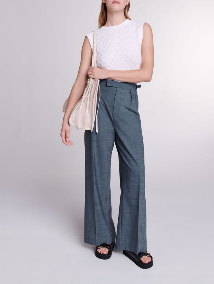 Pantalón ancho