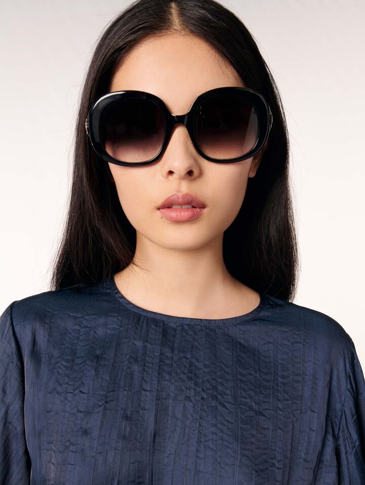 Gafas redondas de acetato