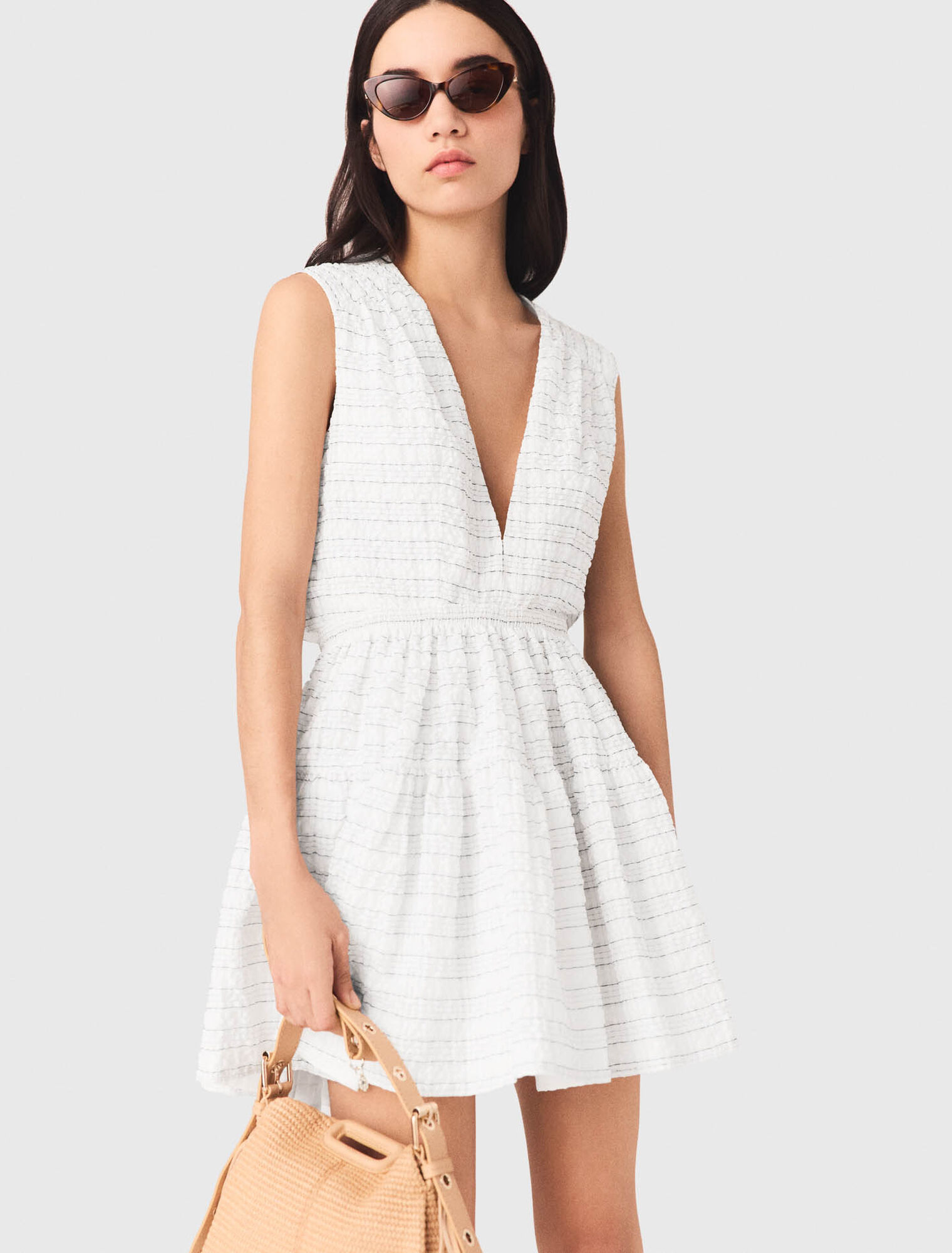 Vestido corto evas&eacute; espalda abierta