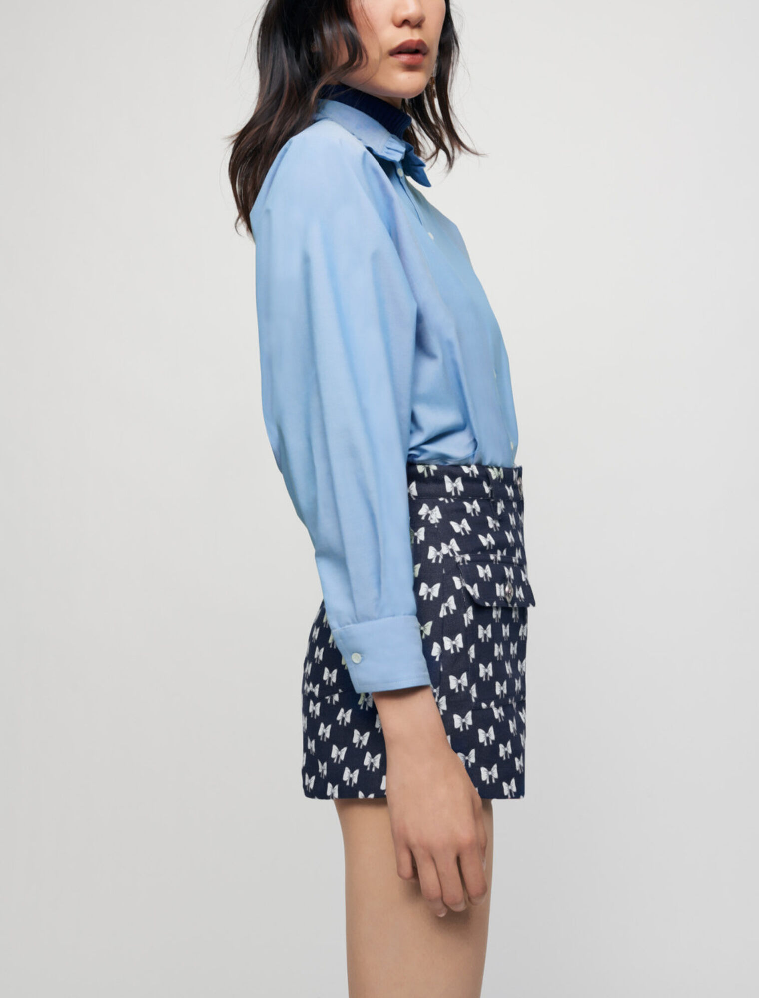 Bermudas de jacquard