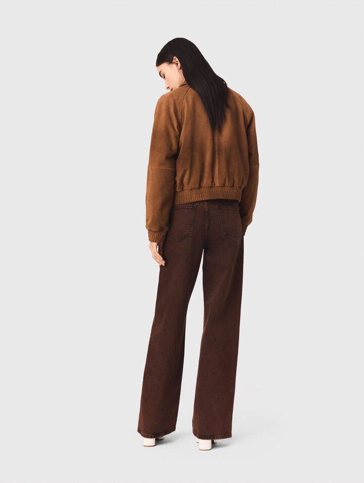 Vaquero bootcut con cadena