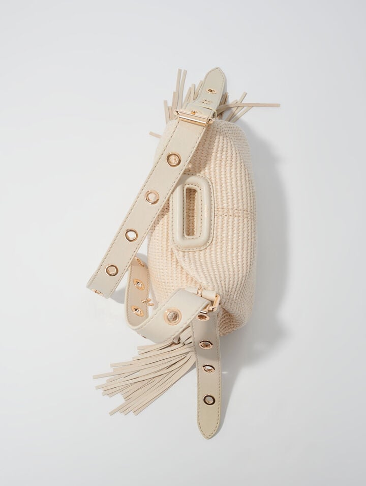 Bolso Miss M Mini efecto rafia