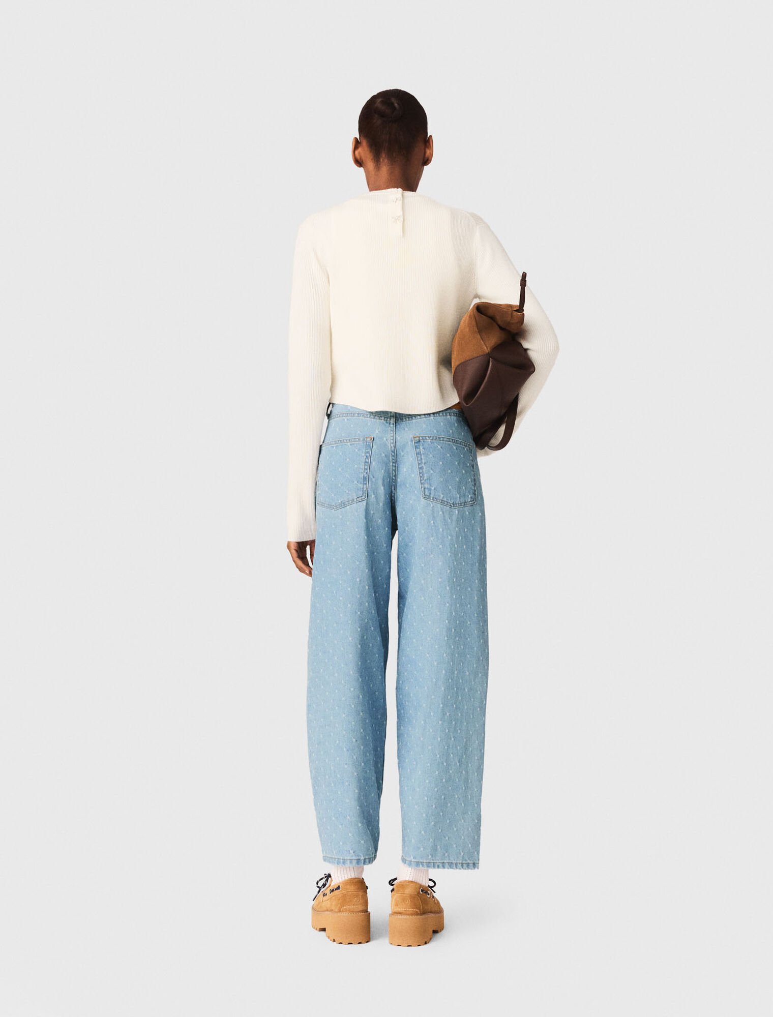 Jersey con botones joya