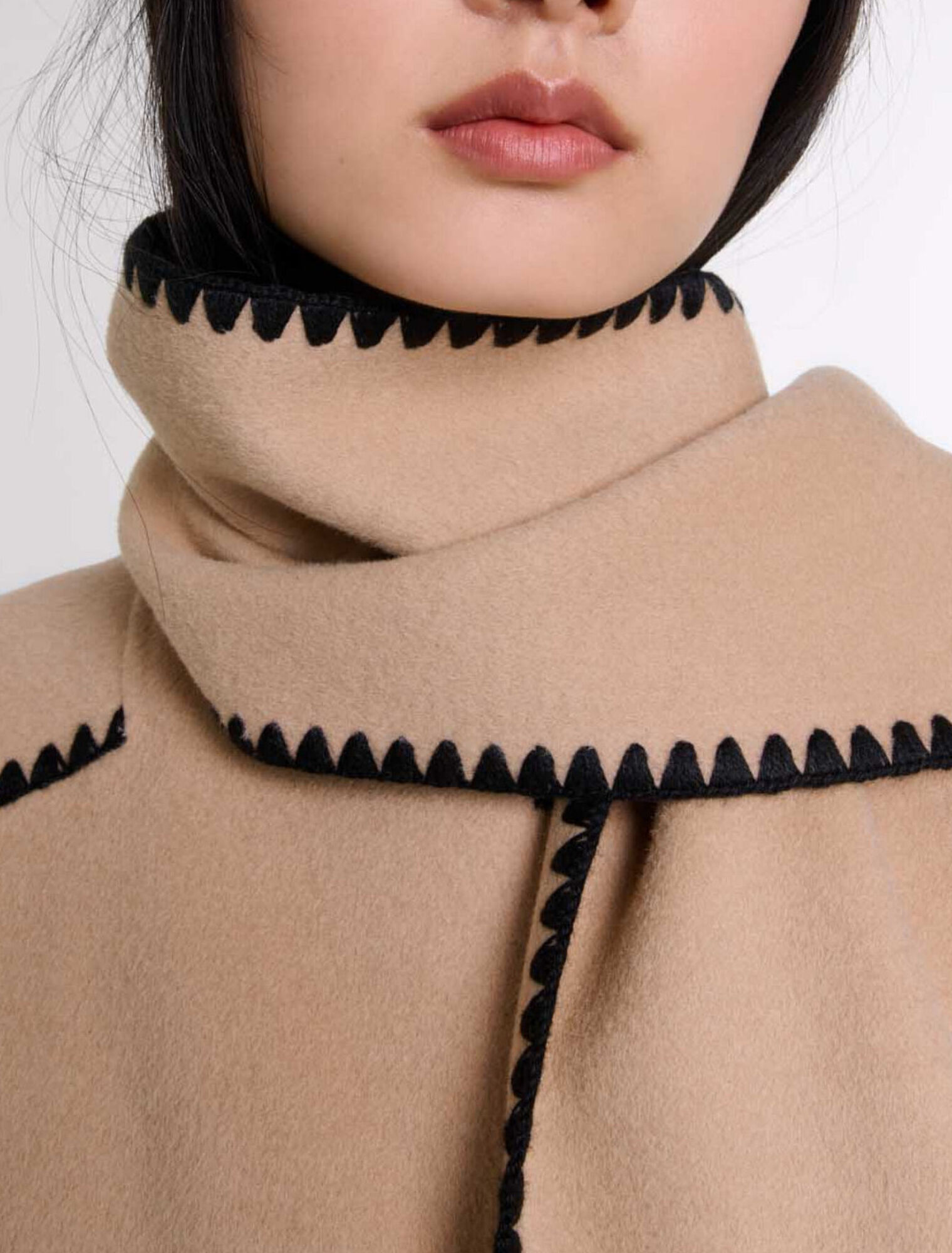 Abrigo bicolor reversible