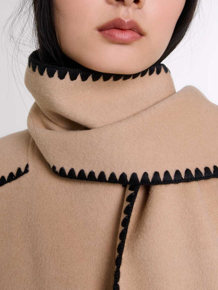 Abrigo bicolor reversible