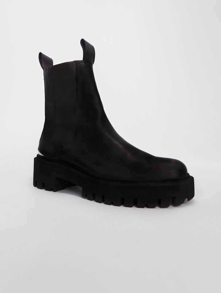 Botas Chelsea con plataforma