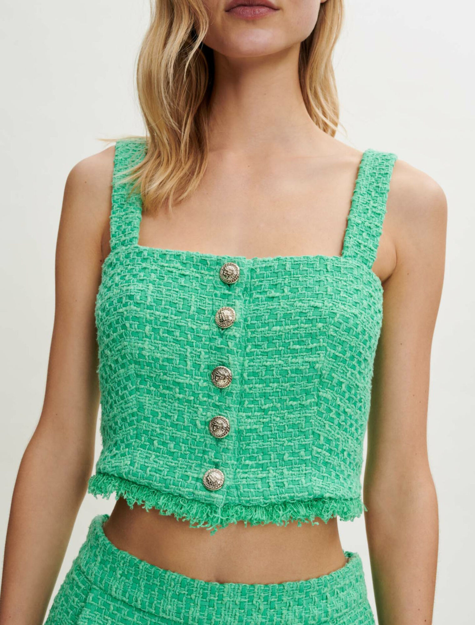 Top de tirantes de tweed