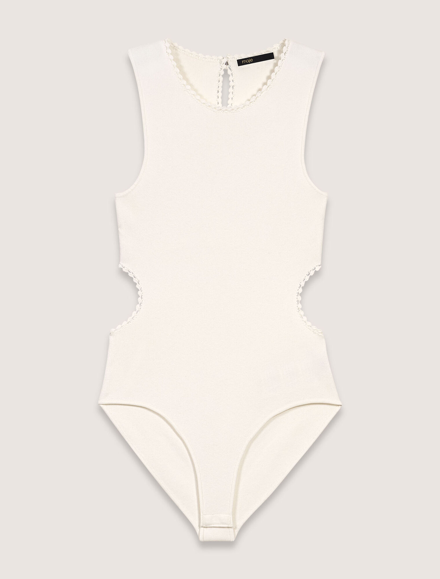 Body espalda abierta y cuello joya