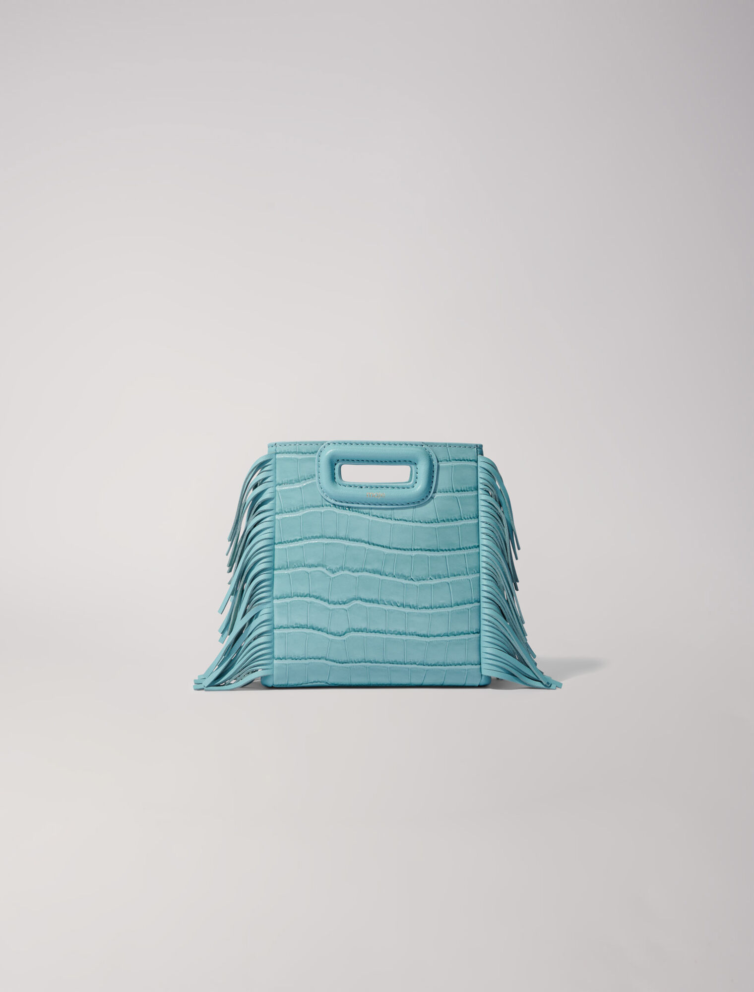 Bolso M Mini de piel de cocodrilo