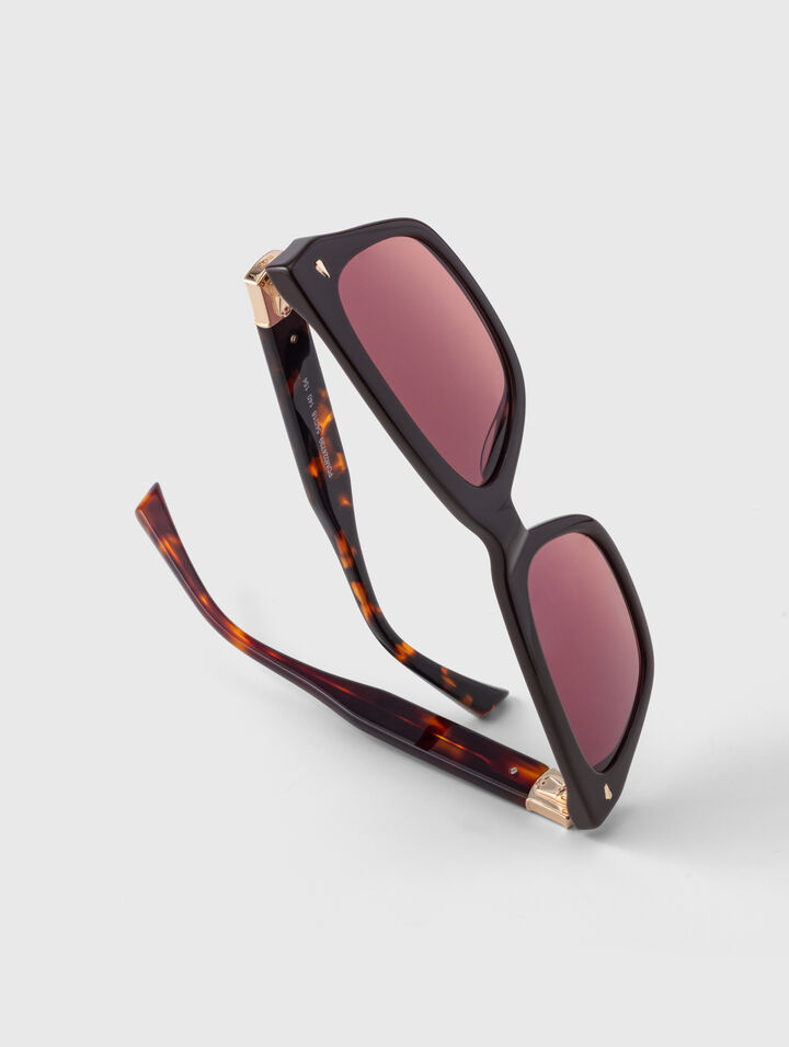 Gafas rectangulares de acetato