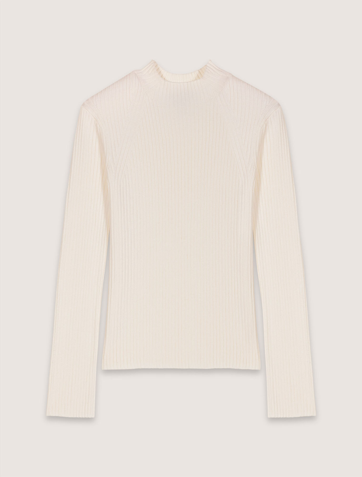 Jersey de punto de canalé