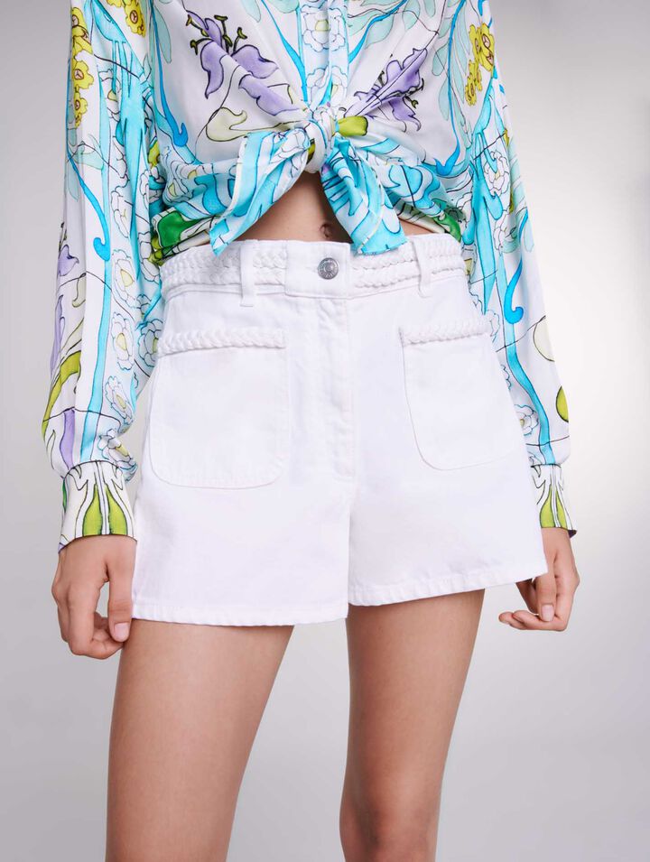 Pantalón corto vaquero