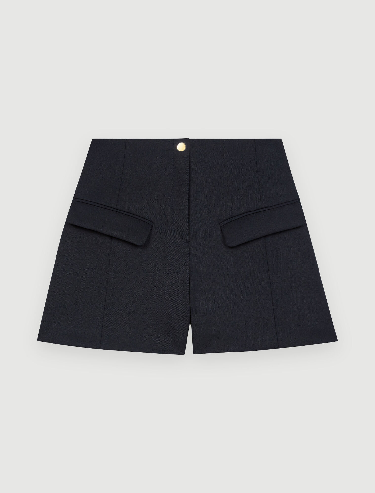 pantalones cortos de cintura alta