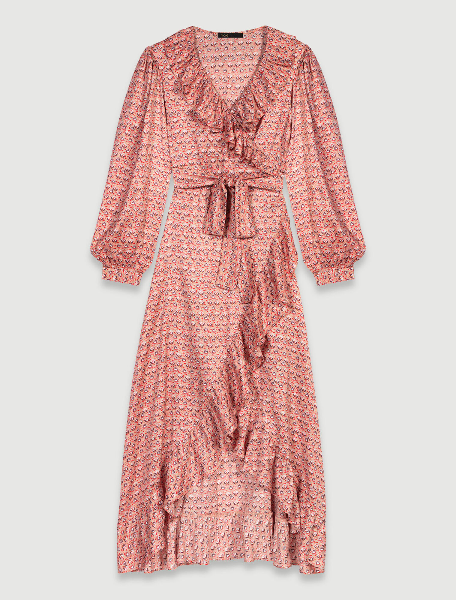 Vestido con volantes