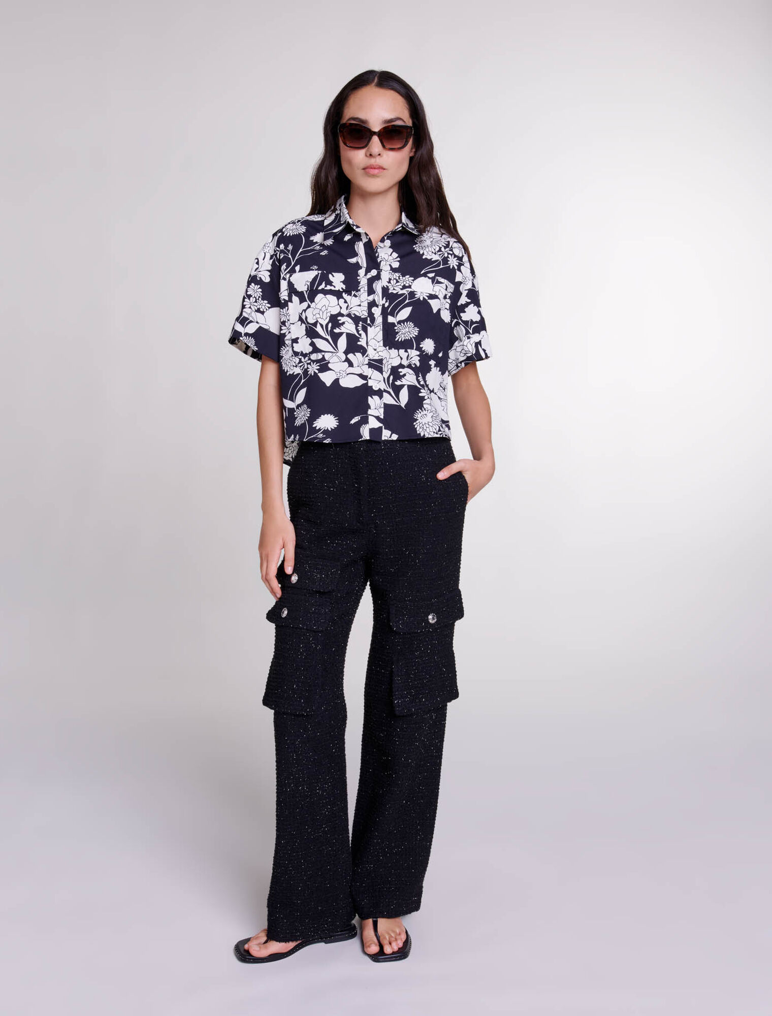 Pantalón de tweed