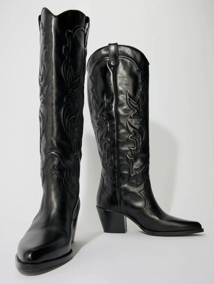 Botas de cuero western