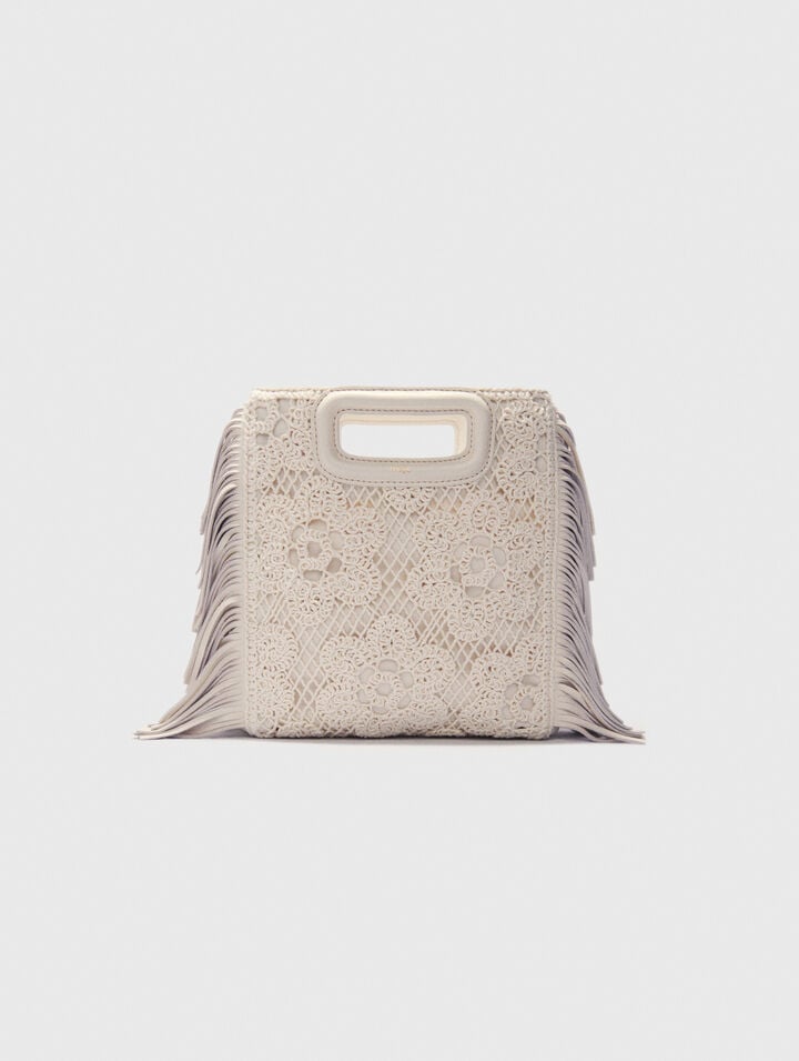 Bolso M de ganchillo