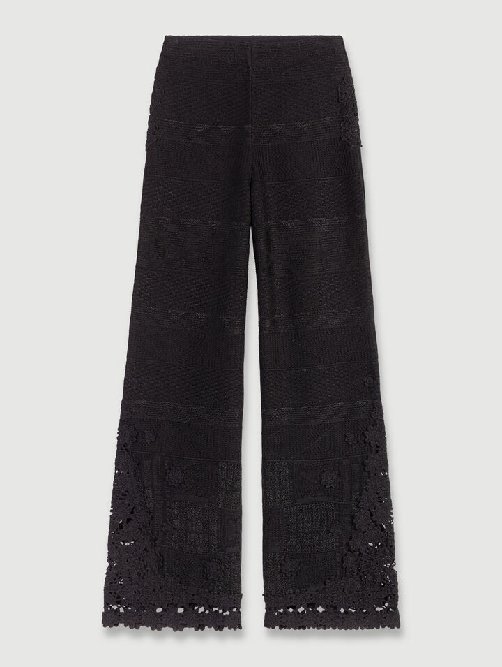 Pantalón de ganchillo