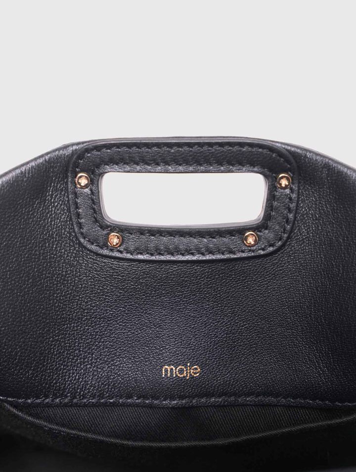 Bolso Miss M mini con asa dorada