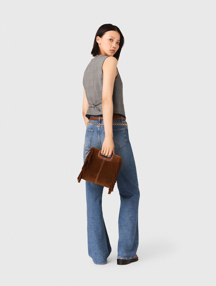 Chaleco sastre de cuadros