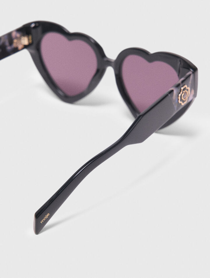 Gafas de sol coraz&oacute;n